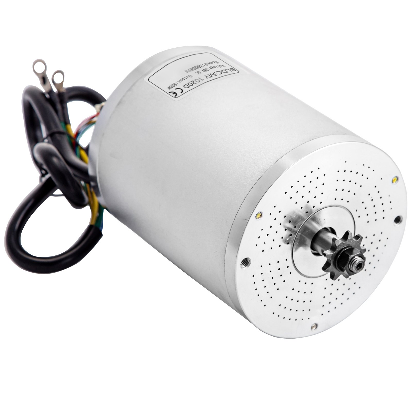 Motor Sin Escobillas Motor Eléctrico Para Go Kart 36v 500w Cc Motor Sin Soporte