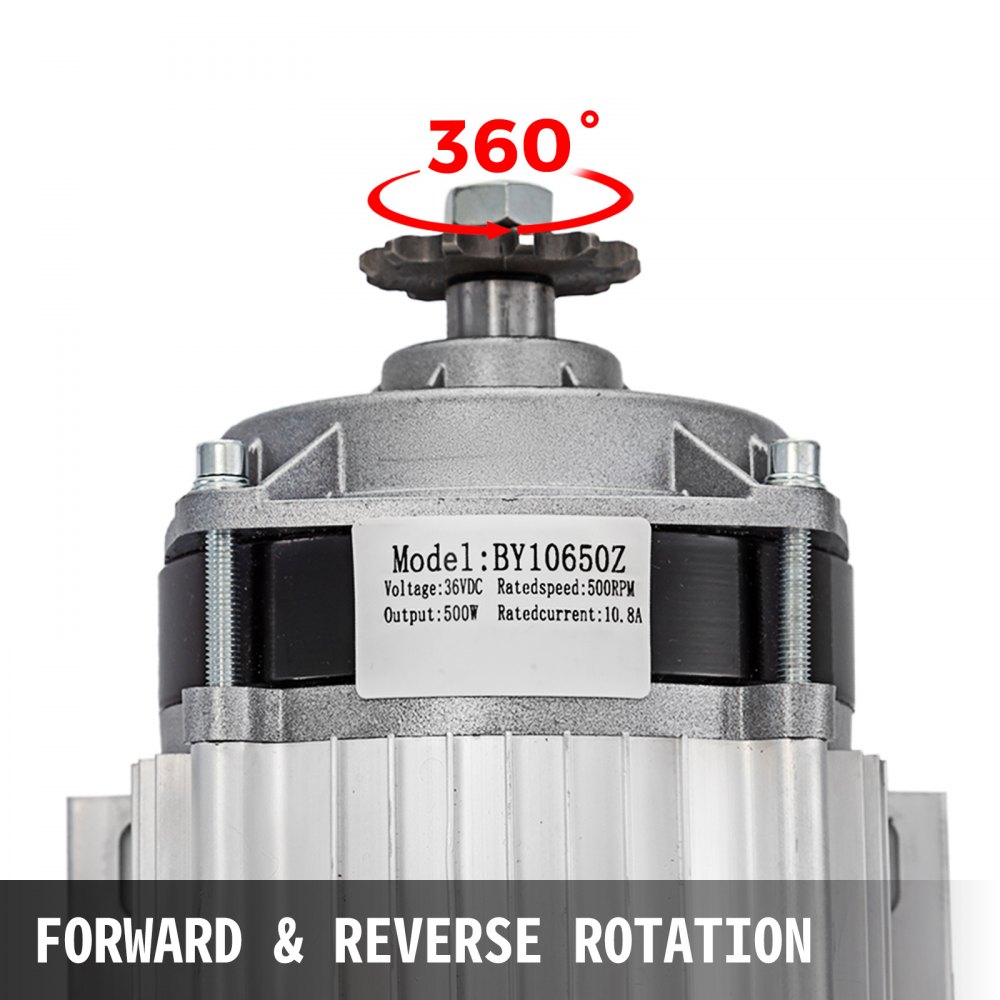 Motor Sin Escobillas Motor Eléctrico 36 V 500 W Engranaje Eléctrico 500 Rpm