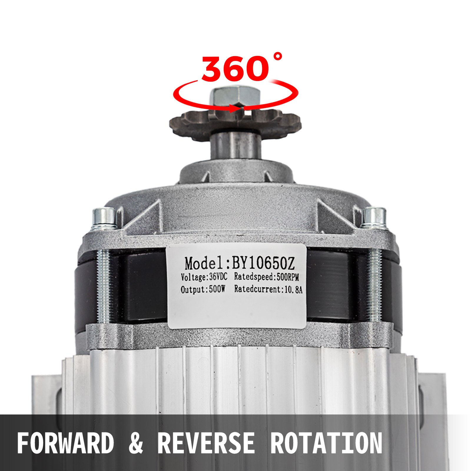 Motor Sin Escobillas Motor Eléctrico 36 V 500 W Engranaje Eléctrico 500 Rpm