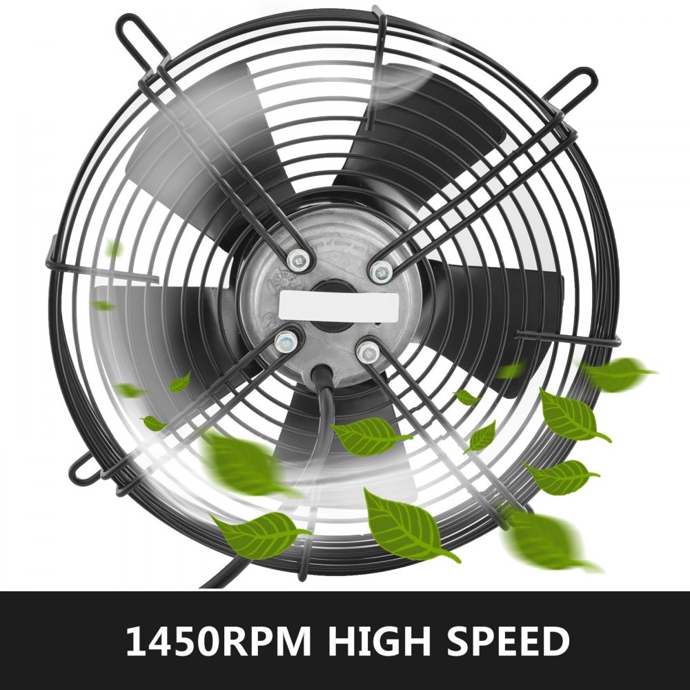Ventilador Axial Motor De 4 Polos 1450 Rpm 65w Para Refrigeración Y Escape
