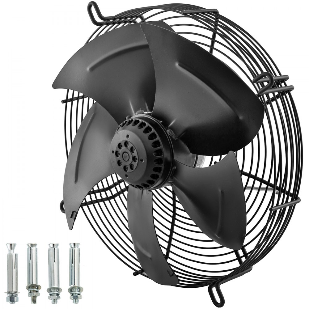 14" Ventilador Axial De Rotor Externo Motor De Cuatro Polos Para Refrigeración