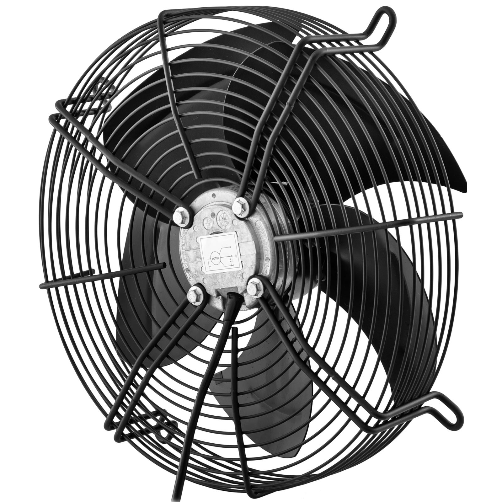 14" Ventilador Axial De Rotor Externo Motor De Cuatro Polos Para Refrigeración