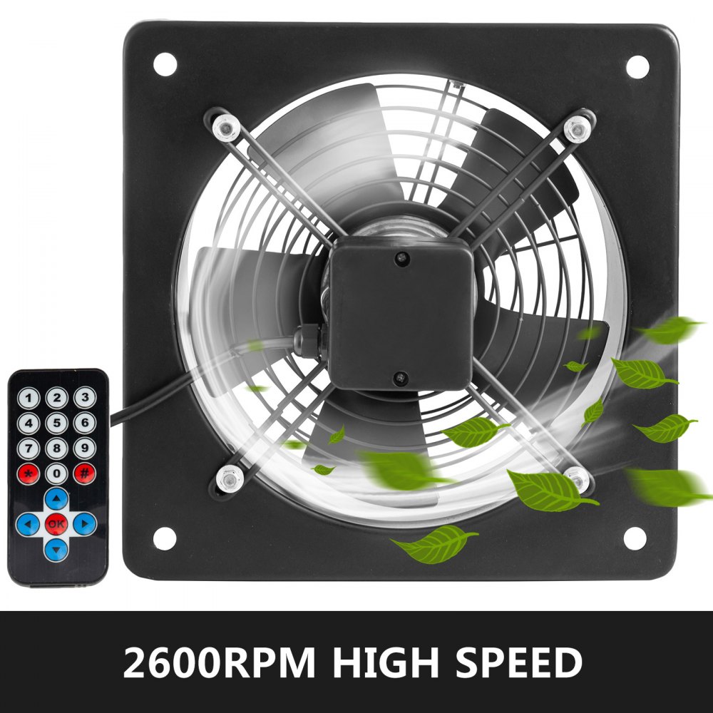 Ventilador Axial 120w Extractor De Ventilación De Rotor Externo 2600rpm 2 Polos