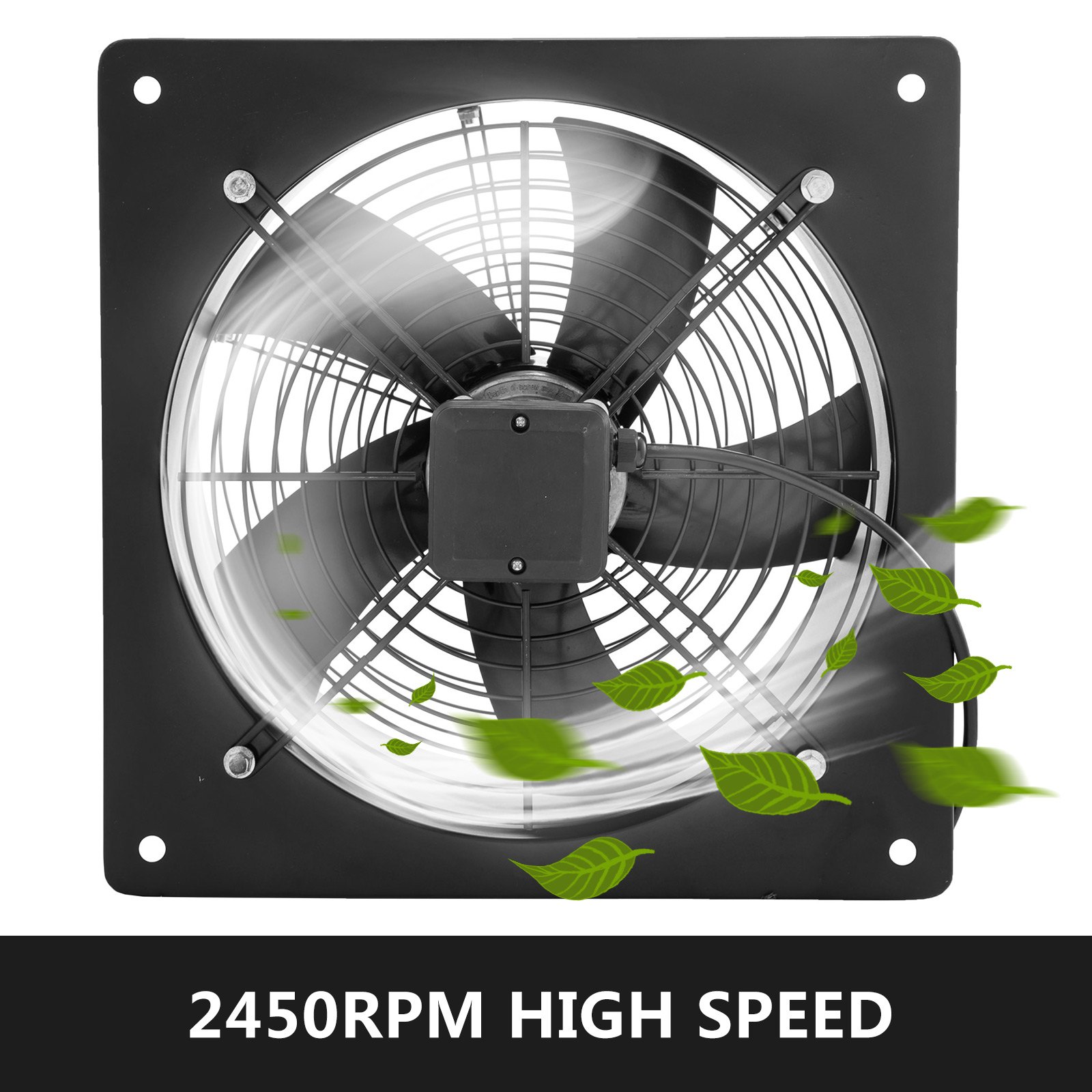Ventilador Axial De 14" Motor De 2 Polos 2450 Rpm Con Controlador De Velocidad
