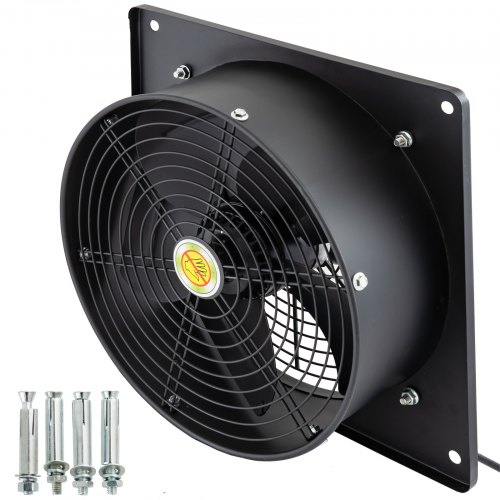 Ventilador Externo 14 Pulgadas Ventilador De Pared 1400rpm Soplador 3270m³/h