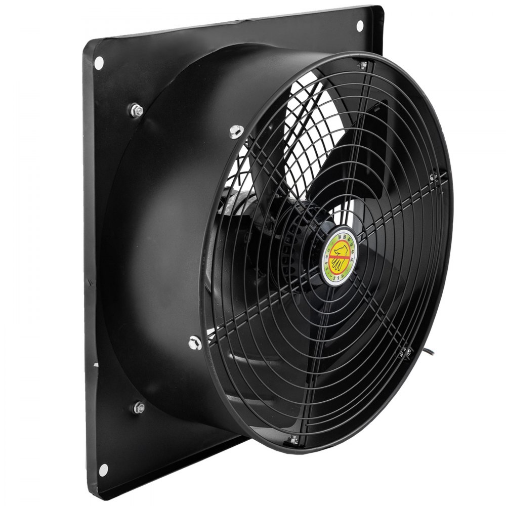 Ventilador Axial 185w 1380 Rpm Extractor De Ventilación Con Controlador 16"