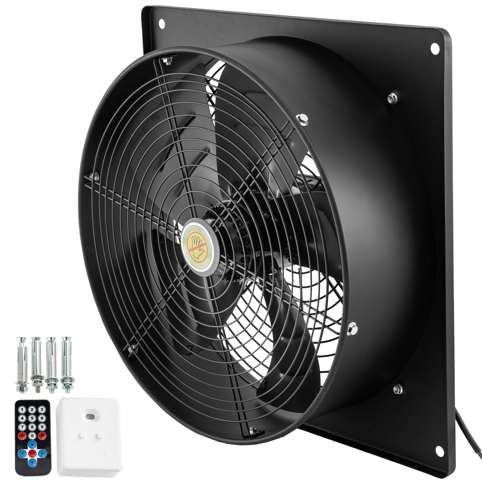 Ventilador Axial 18" 250w 1380 Rpm Extractor De 4 Polos Con Controlador