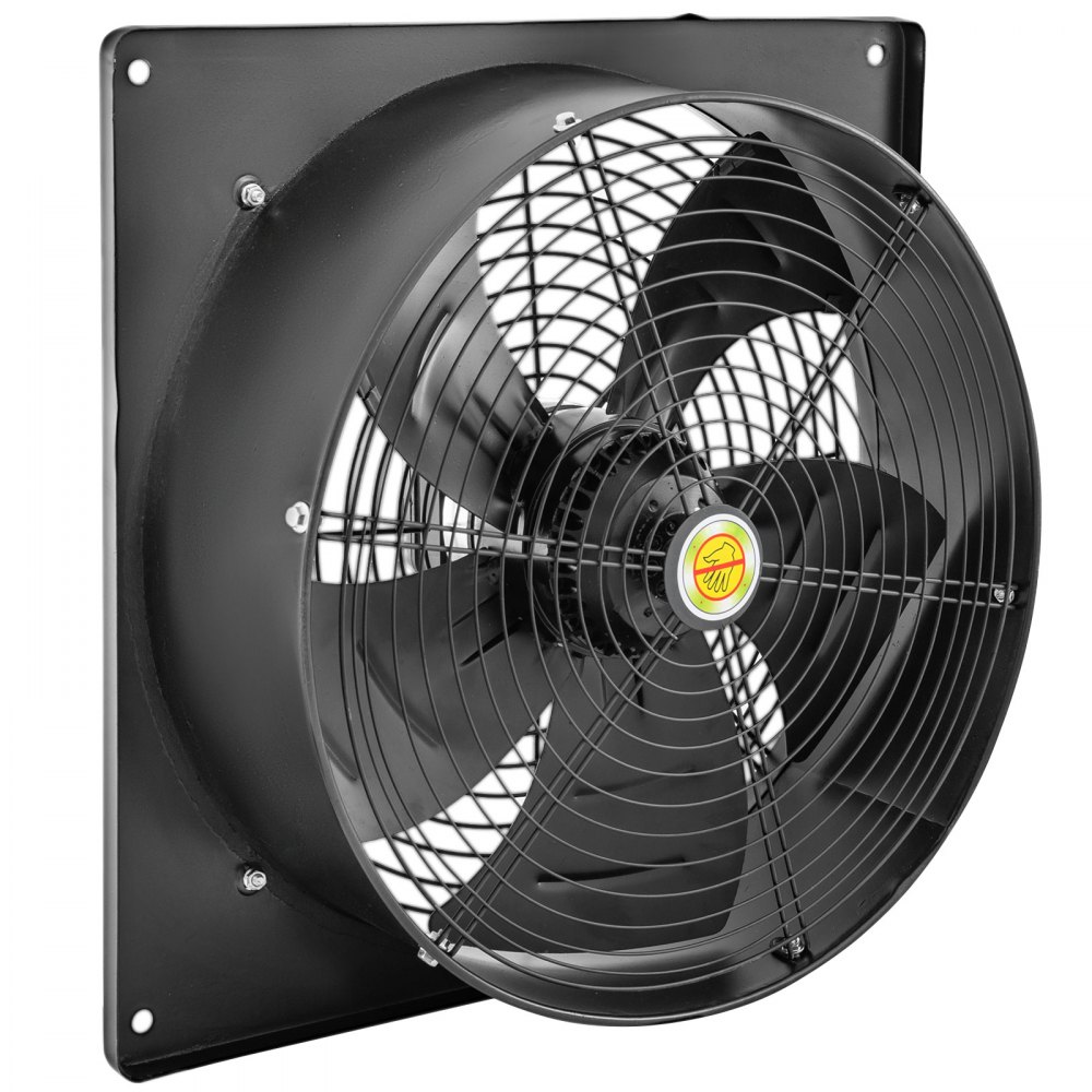 Ventilador Axial 24" Marco Cuadrado 1380rpm 420w Para Refrigeración Escape