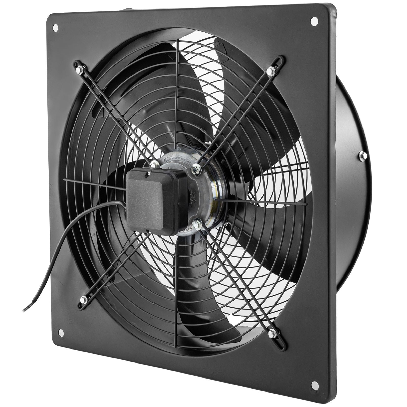 Ventilador Axial 24" Marco Cuadrado 1380rpm 420w Para Refrigeración Escape