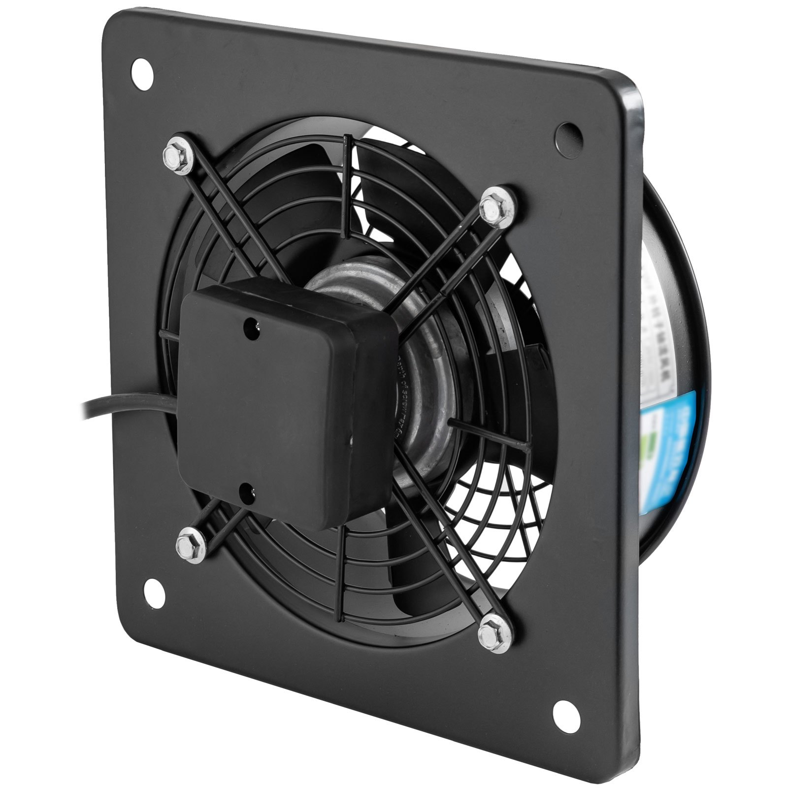 Ventilador Axial 2650 Rpm Extractor De Ventilación 8" Controlador De Velocidad
