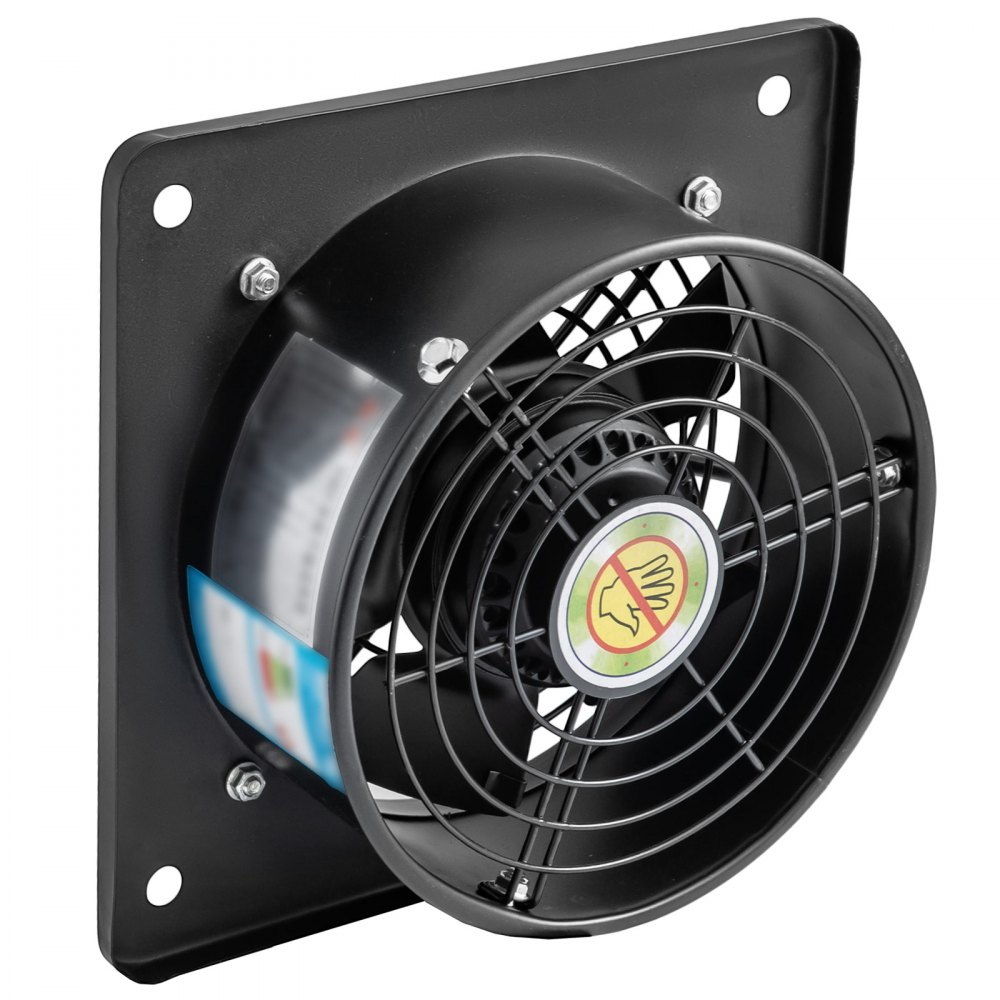 Ventilador Axial 2650 Rpm Extractor De Ventilación 8" Controlador De Velocidad