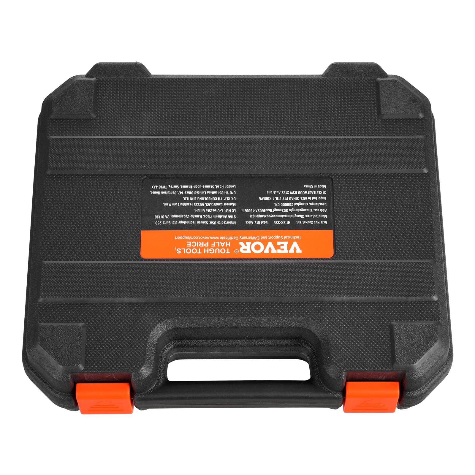 VEVOR 6 PCS Kit de Herramientas para Tuercas de Eje de 12,7 mm con Estuche de Almacenamiento, Removedor de Retenedores de Tuercas de Eje para Tuercas de Eje para Vehículos Toyota, Ford, 4WD y GM