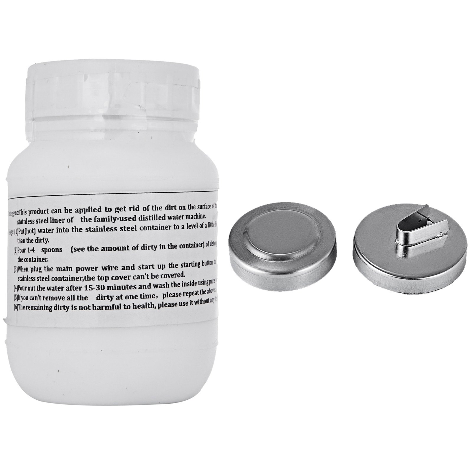 VEVOR Destilador de Agua 4L Filtro de Destilación de Agua de Acero Inoxidable 750W Destilación Casera Filtro Purificador Dispensador de Agua Fria y Caliente para Hospitales Oficinas Hogares