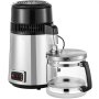 VEVOR SC-3 Professional Water Distiller, Stainless Steel, 750W Power and 4L Capacity, for Laboratories, Hospitals, Offices, Distillation Efficiency 1L/h