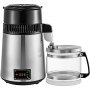 VEVOR SC-3 Professional Water Distiller, Stainless Steel, 750W Power and 4L Capacity, for Laboratories, Hospitals, Offices, Distillation Efficiency 1L/h