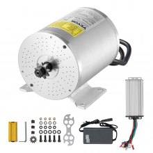 VEVOR Kit de Motor de CC sin Escobillas Eléctrico Controlador Velocidad Mejorado