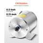 VEVOR Kit de Motor de CC sin Escobillas Eléctrico 2000 W Controlador Mejorado