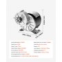 VEVOR Motor Eléctrico Potente de CC de 350 W, Motor Eléctrico para Karts de 24 V y 3000 RPM, Motor Eléctrico para Motos de Cross, Scooters y Bicicletas Eléctricas, 1,11 N.m, 145 x 125 x 130 mm