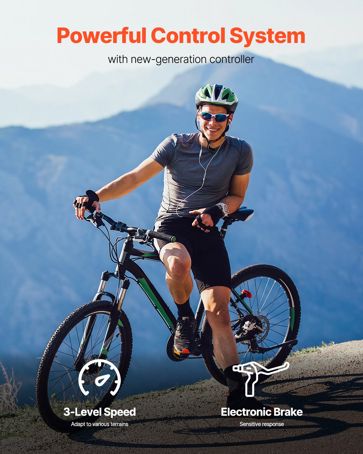 VEVOR 450W Brushed DC Electric Motor - 36V, 3000 RPM Motor with Improved Speed Controller and Thumb Throttle Kit, Electric Motor for Go-Karts, E-Bikes, Motorcycles, Scooters