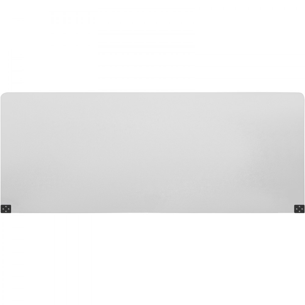 VEVOR Panel de Privacidad de Oficina Gris 152,4 x 61 x 2 cm Divisor de Escritorio Material Fibra de Poliéster Espesor de Escritorio Panel de Privacidad de Escritorio para Oficina Aula Biblioteca Hogar