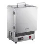 VEVOR Tabletop Melting Kiln 1500W Powerful Electric Kiln 1200℃ Maximum Temperature, Stainless Steel Gold Melting Kiln for Wax Casting, Clay DIY, Metal Tempering, Glazing on Ceramics, Silver