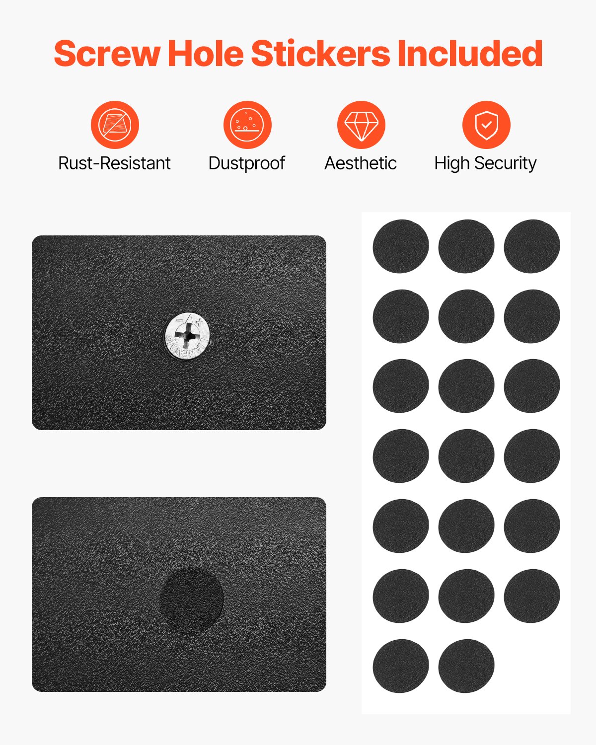 VEVOR Desk Bookshelf 1-Tier Organizer (94 x 24 x 73 cm) Table Shelves Desk Organizer Display Shelf made of Chipboard with Non-Slip Feet, for Office Dormitory, Black