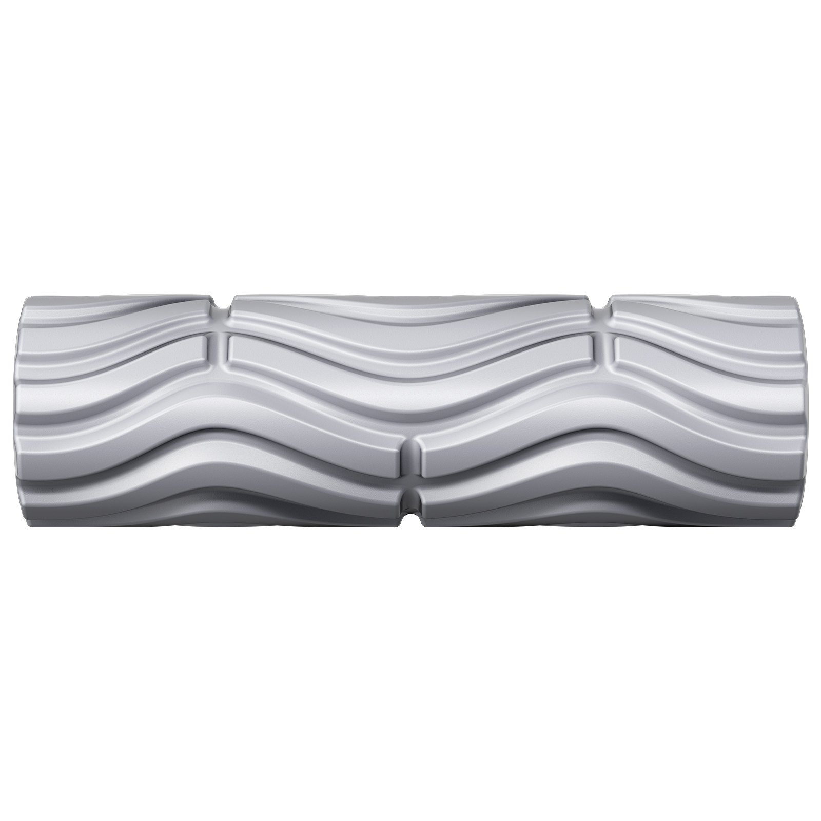 VEVOR Rodillo de Espuma Vibratorio, Rodillo de Masaje Eléctrico de 5 Velocidades, con 3 Modos de Vibración, EVA de Alta Densidad para Tejido Profundo, Alivio del Dolor de Espalda, Φ 120 x 400 mm