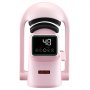 VEVOR Prensa Térmica Automática para Gorras con 2 Platinas Intercambiables Pantalla Táctil para un Control Preciso de Tiempo y Temperatura, Impresión por Transferencia Térmica para Sombreros, Rosa