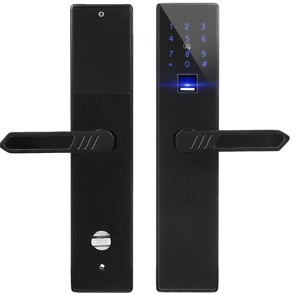 Cerradura Electrónica Inteligente 4 Vías Pantalla De Huellas Puerta De Seguridad