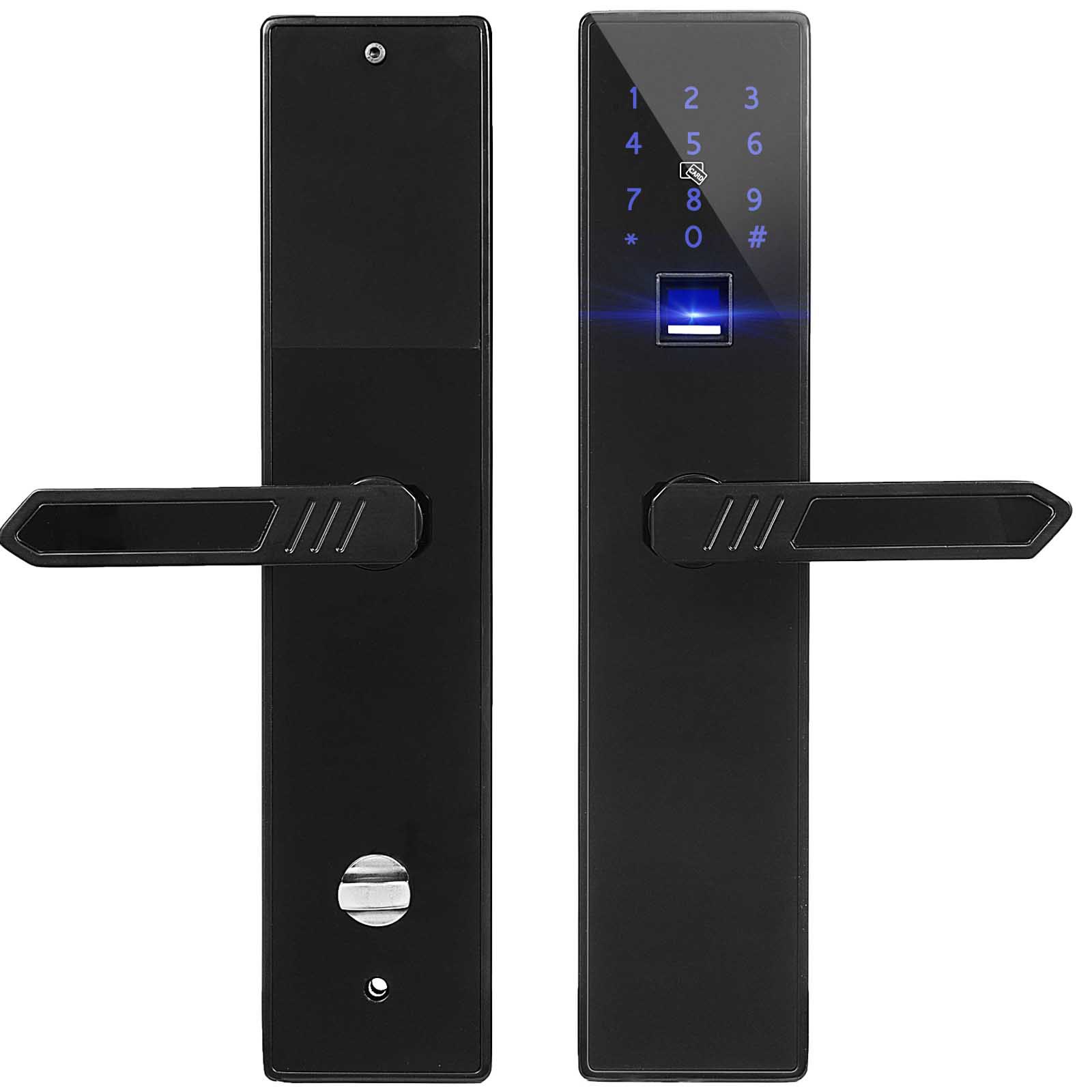 Cerradura Electrónica Inteligente 4 Vías Pantalla De Huellas Puerta De Seguridad