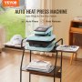 VEVOR Máquina de Prensa de Calor Automática, Máquina de Prensa de Camisetas Inteligente de 381 x 381 mm con Liberación Automática, Se Calienta Rápida y Uniformemente, Prensa de Calor de Sublimación