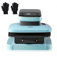 VEVOR Máquina de Prensa de Calor Automática, Máquina de Prensa de Camisetas Inteligente de 381 x 381 mm con Liberación Automática, Se Calienta Rápida y Uniformemente, Prensa de Calor de Sublimación