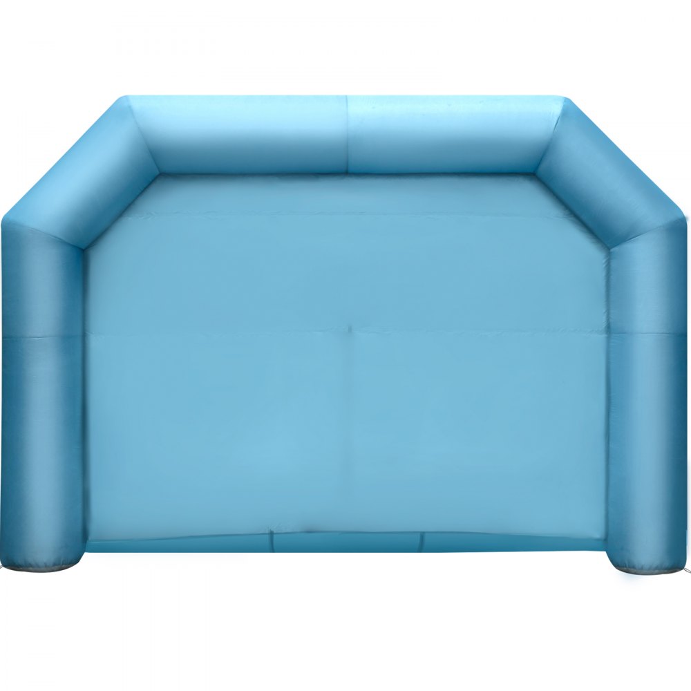 VEVOR Cabina de Pintura Hinchable 10x5x3,5 m, Tienda de Pintura Hinchable para Coche, con 2 Sopladores y Sistema de Filtración, Portátil, Estación de Trabajo de Pintura Automotriz, Garaje