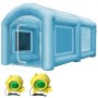 VEVOR Tienda de Campaña para Coche, Cabina de Pulverización Inflable Cabina de Pintura Inflable 4x2,5x2,2 m