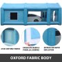 VEVOR Cabina de Pintura Inflable 6 x 3 x 2.5 M Carpa Hinchable para Coche Tienda Inflable Cabina de Estacionamiento de Pintura Tienda Inflable de Campaña Cabina Inflable para Pintar el Coche