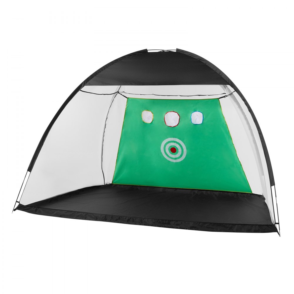 VEVOR Red de Golf, Red de Práctica de Golf Todo en 1 de 3080 x 1850 x 1970 mm, Entrenamiento de Swing de Golf en Interiores y Exteriores, Red de Ayuda para Golpear Golf con Objetivo/Estera de Césped