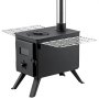 VEVOR tent stove 394 x 608 x 425 mm, camping stoves 225 x 338 x 233 mm (internal oven dimensions), garden stove, camping stove, workshop stove, wood stove, outdoor cooker, outdoor kitchen for camping, outdoor heating