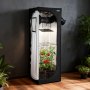 VEVOR Indoor Grow Tent Kit, 60 x 60 x 180 cm, Indoor Plant Tent with Full Spectrum LED Grow Light & Ventilation System, 600D High Reflective Mylar, Growing Tents for Flower Veggie