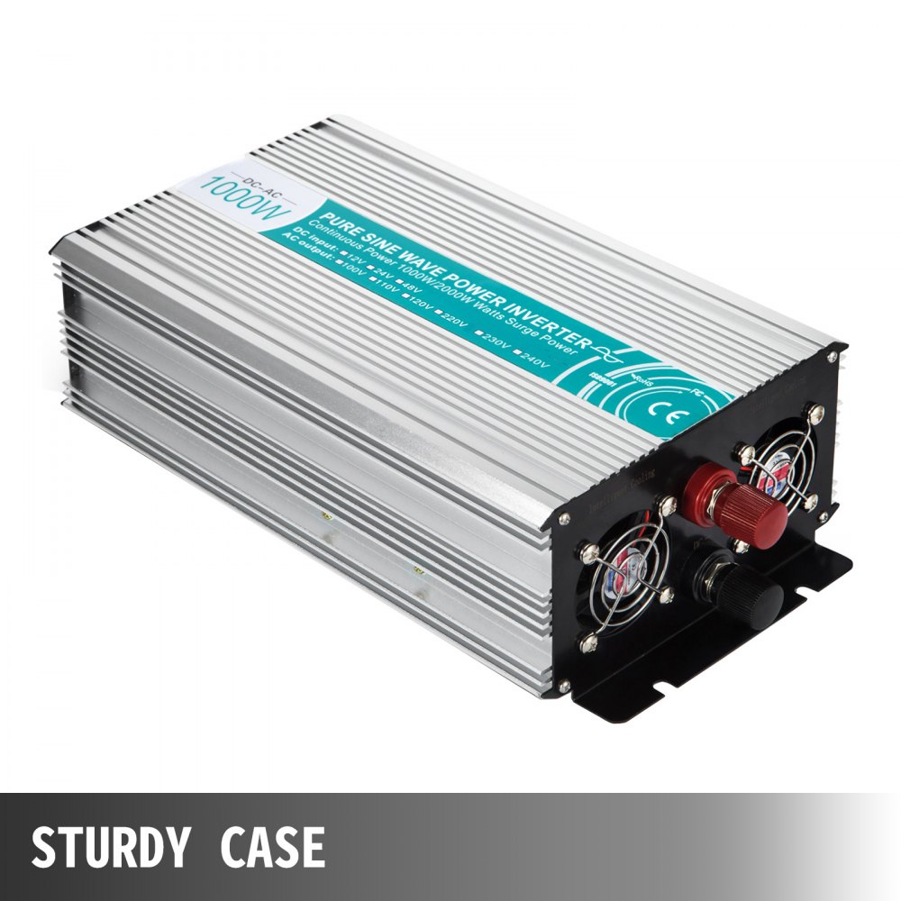 Inversor De Corriente Onda Sinusoidal Pura 1000w 2000w 12v 220v Convertidor Led