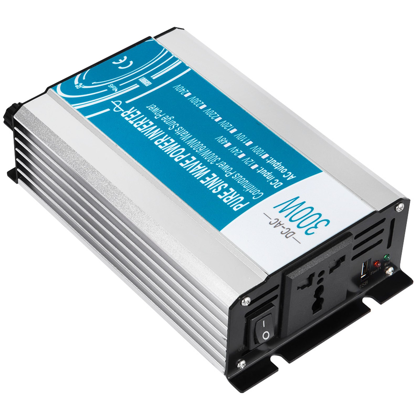 Inversor Onda Pura 300w 600w 12v A 220v 230v Convertidor Transformador