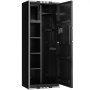 VEVOR 4 Gun Safe, Long Gun Cabinet for Rifles and Pistols, Quick Access Rifle Safe with 3 Ammo Slots and 2 Adjustable Racks, Large Digital Cabinet with Key and Password Lock(Assembly Required)