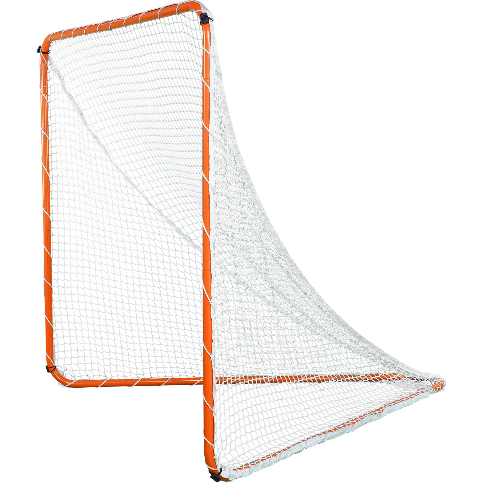 VEVOR Portería de Lacrosse Portátil Jaula de Lacrosse de 2,1x1,8x1,8 m con Red y Bolsa de Transporte Equipo de Entrenamiento de Fácil Configuración en Patio Trasero Jardín Parque al Aire Libre
