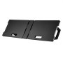VEVOR Foldable Football Rebound Board, Portable Rebound Wall 115 x 330 cm, HDPE Rebounder Equipment with 2 Rebound Angles, Training Board Rebounder Kicker for Football Training