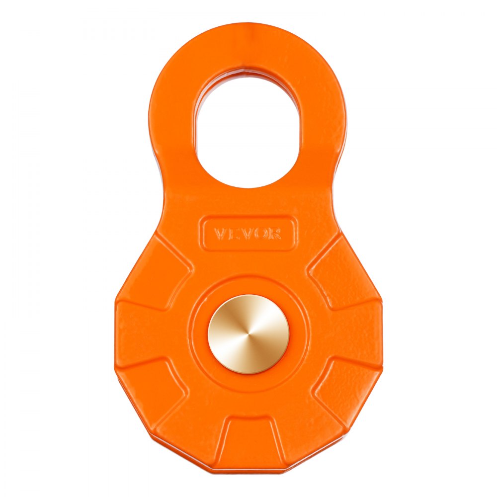 VEVOR Polea para Recuperación de Cabrestante de Resistencia a la Rotura de 30 T con Cuerda de Diámetro de 10 - 14 mm, Accesorios de Rescate para Remolque y Rescate en Tractores, Camiones, ATV y UTV