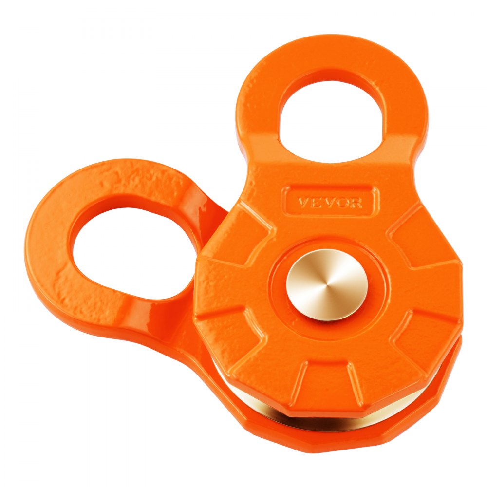 VEVOR Polea para Recuperación de Cabrestante de Resistencia a la Rotura de 30 T con Cuerda de Diámetro de 10 - 14 mm, Accesorios de Rescate para Remolque y Rescate en Tractores, Camiones, ATV y UTV