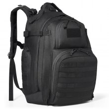 VEVOR Mochila Táctica de Viaje 40L con Modo Molle y Almohadilla de Esponja Negro