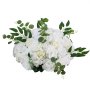 VEVOR Flower Balls Arrangement Bouquet 10 PCS, 450 mm Max Diameter Artificial Flower Balls Wedding White Roses Centerpieces, Faux Flowers Arrangements for Wedding Centerpiece Home Table Decorations