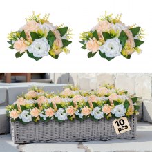 VEVOR Bolas de Flores para Centros de Mesa de Boda Color Champán 10 Unidades