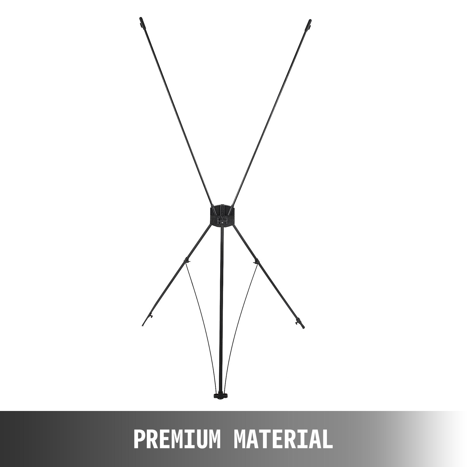 Banner Exposición Soporte Soporte Para Trípode Publicidad Promoción 24*63inch