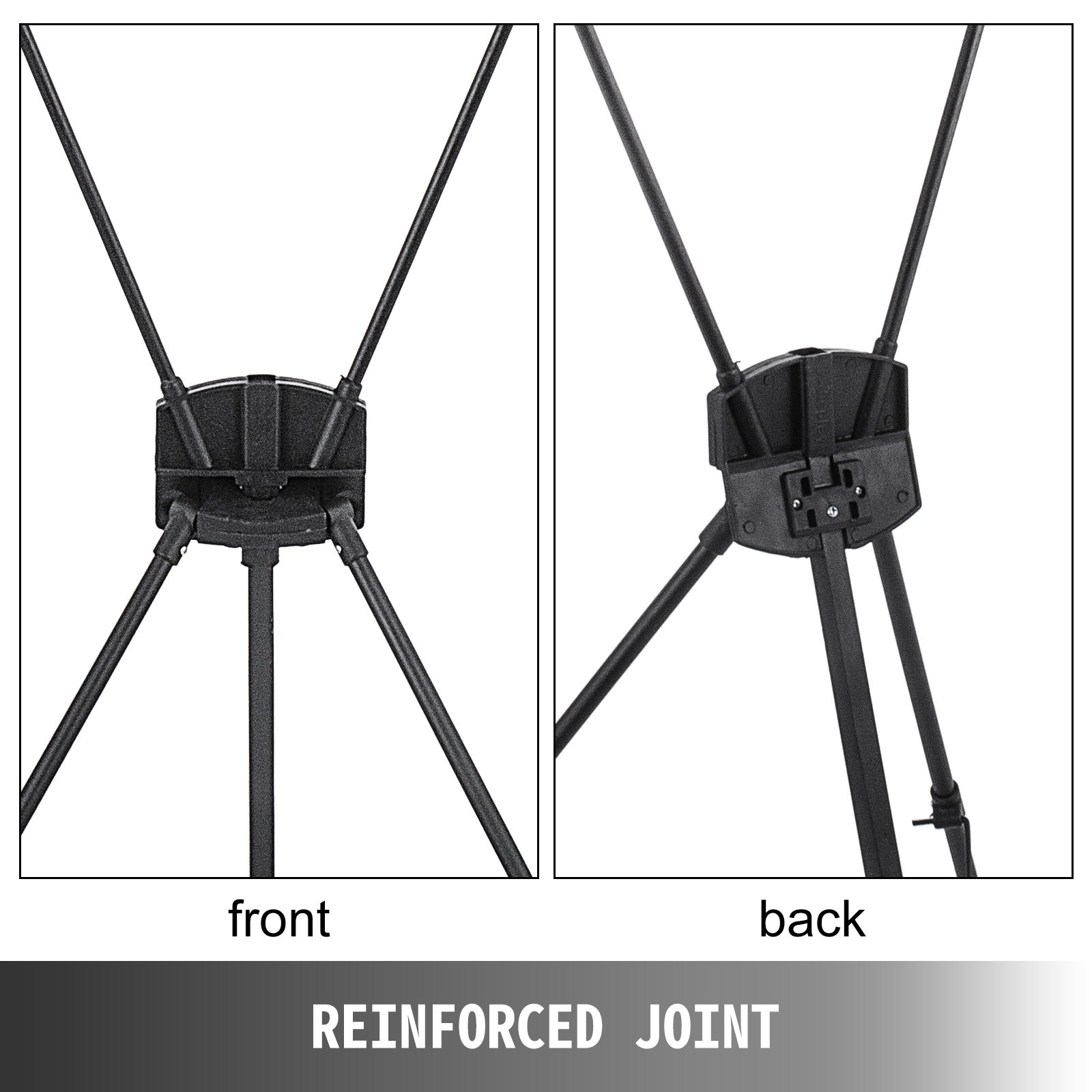 Banner Exposición Soporte Soporte Para Trípode Publicidad Promoción 24*63inch